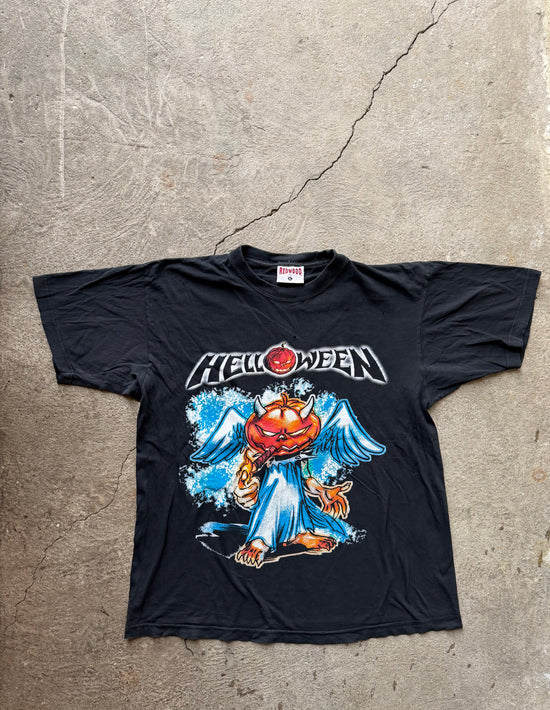 90s Helloween “Better Than Raw World Tour” Vintage T-Shirt | Size L