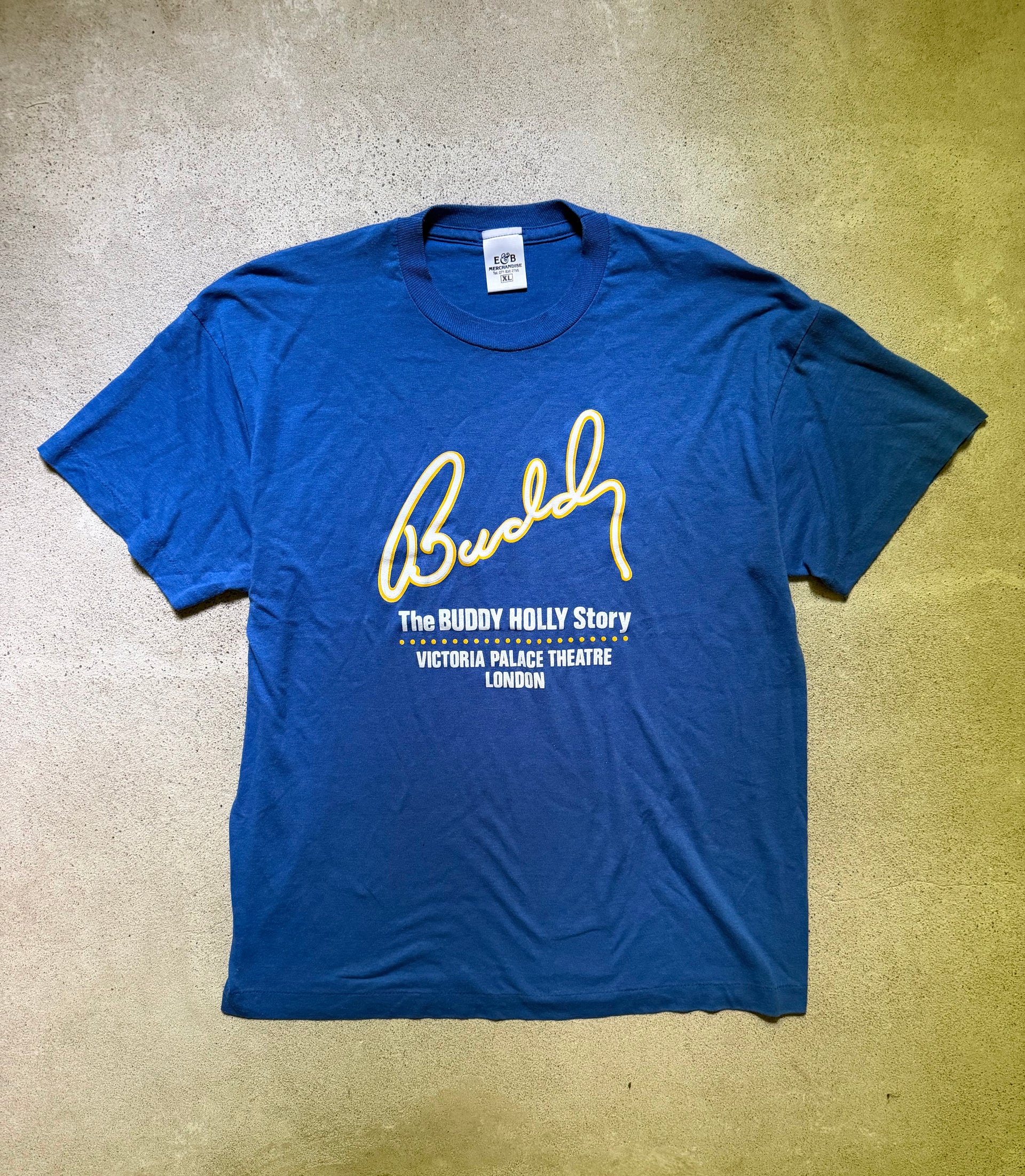 90s Buddy Holly Victoria Palace Tee | Size XL