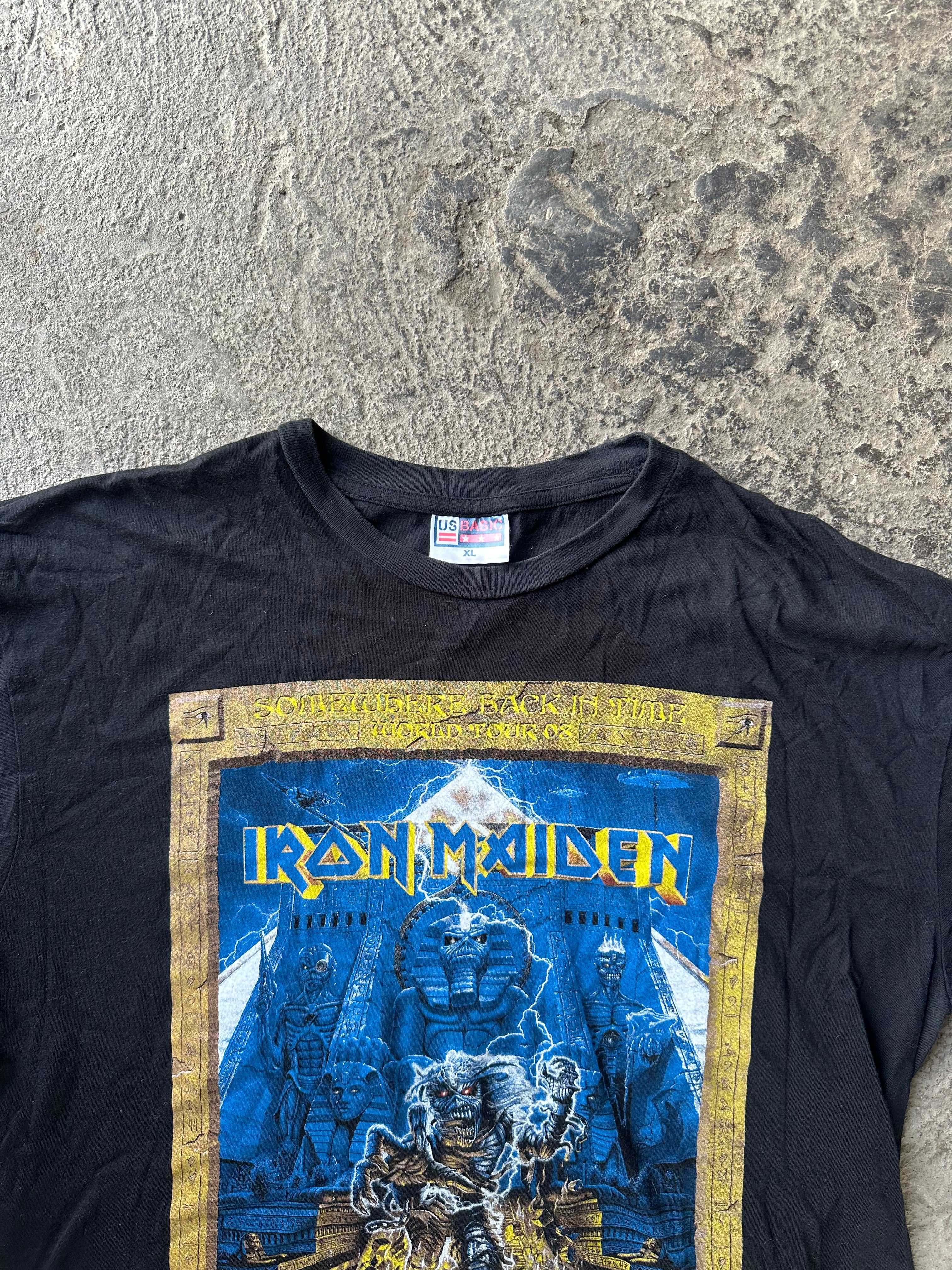 アイアンメイデン Tシャツ Somewhere Back in Time IRON MAIDEN (アイアン・メイデン) SOMEWHERE BACK IN TIME