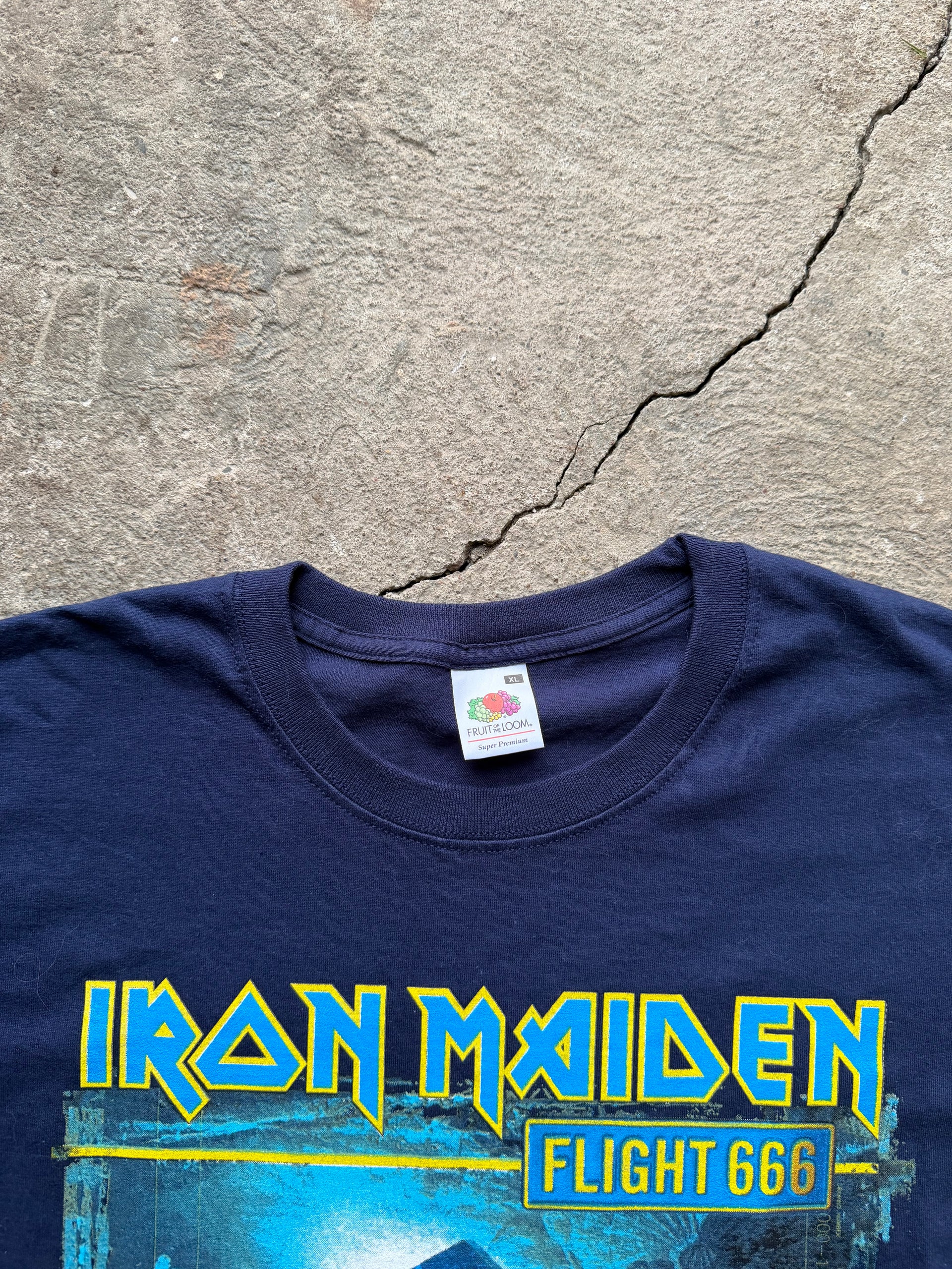 00s Iron Maiden “Flight 666” Tour T-Shirt | Size XL
