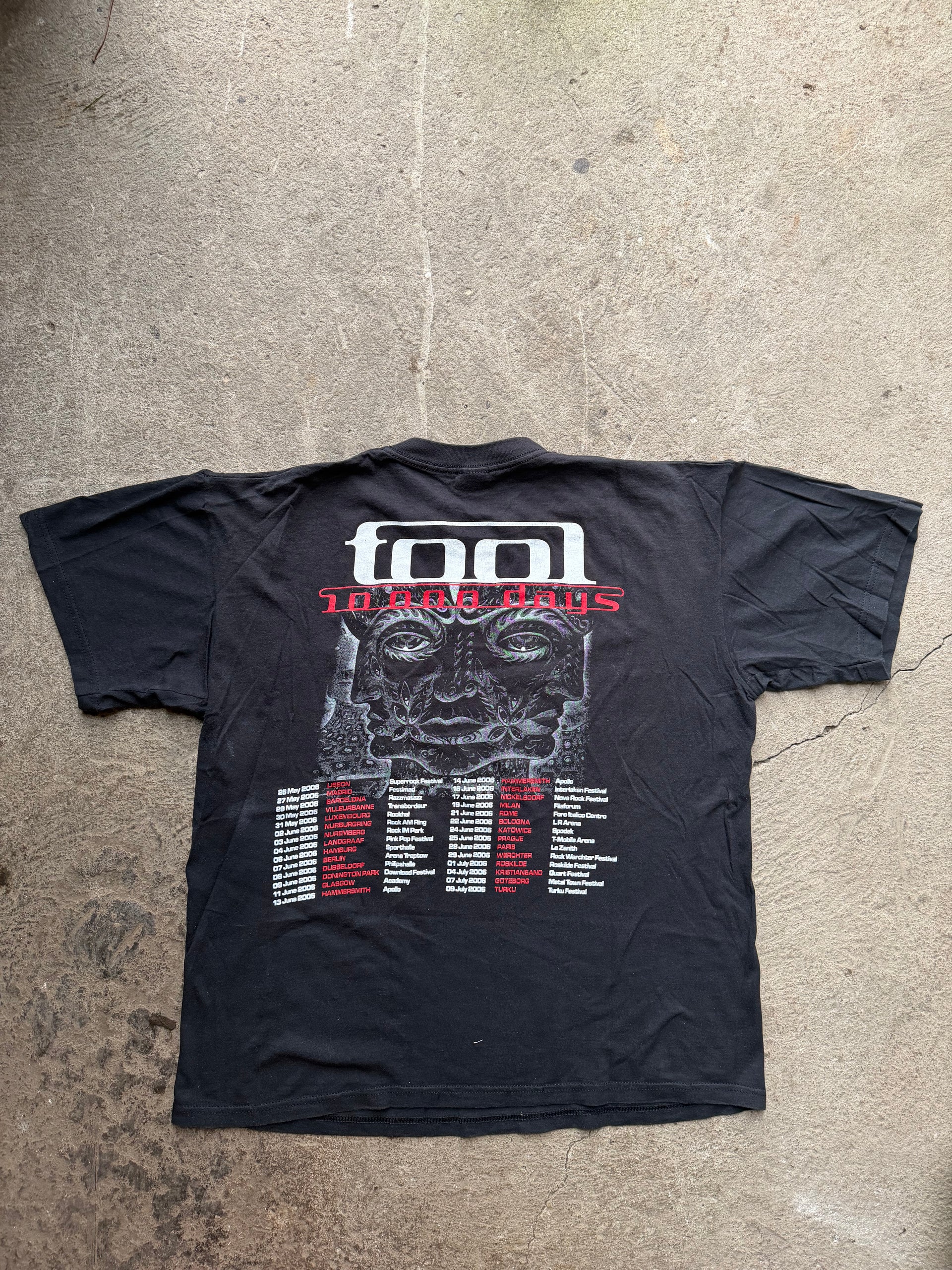 00s Tool “10,000 Days” Tour T-Shirt | Size L