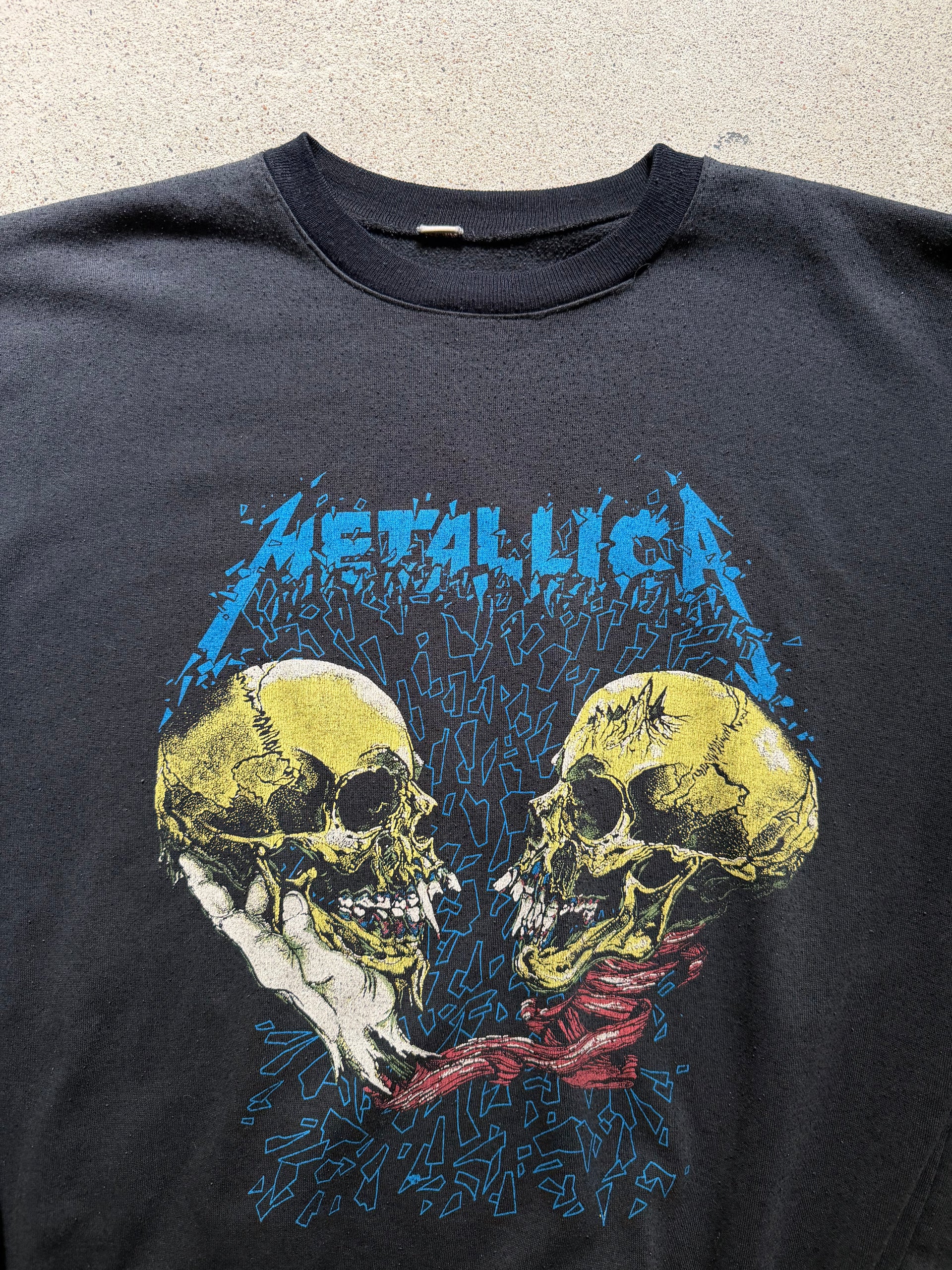 90s Metallica Sad But True Sweatshirt | Size XL