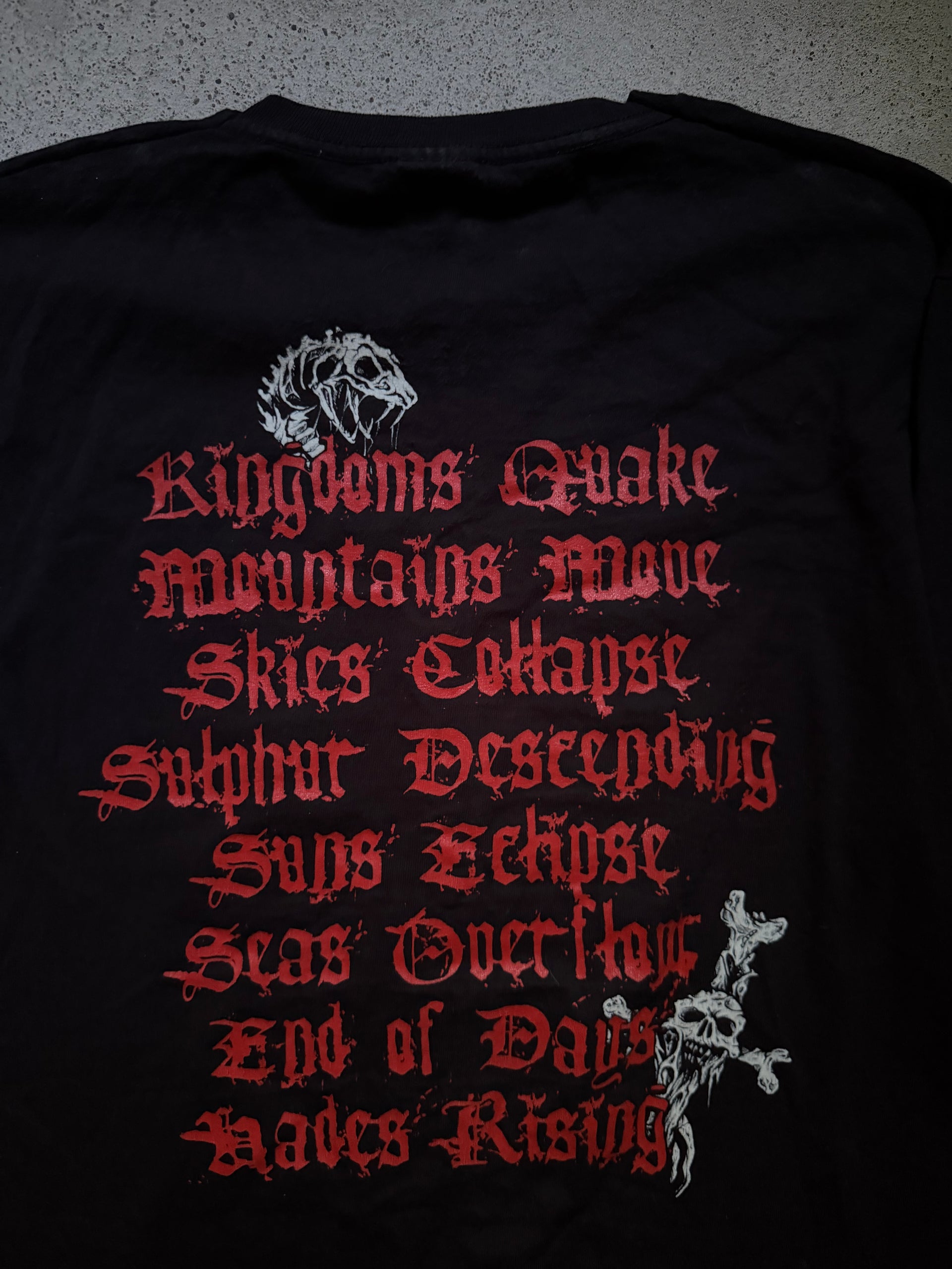 2000s Bloodbath Hades Rising Tour T-Shirt | Size L