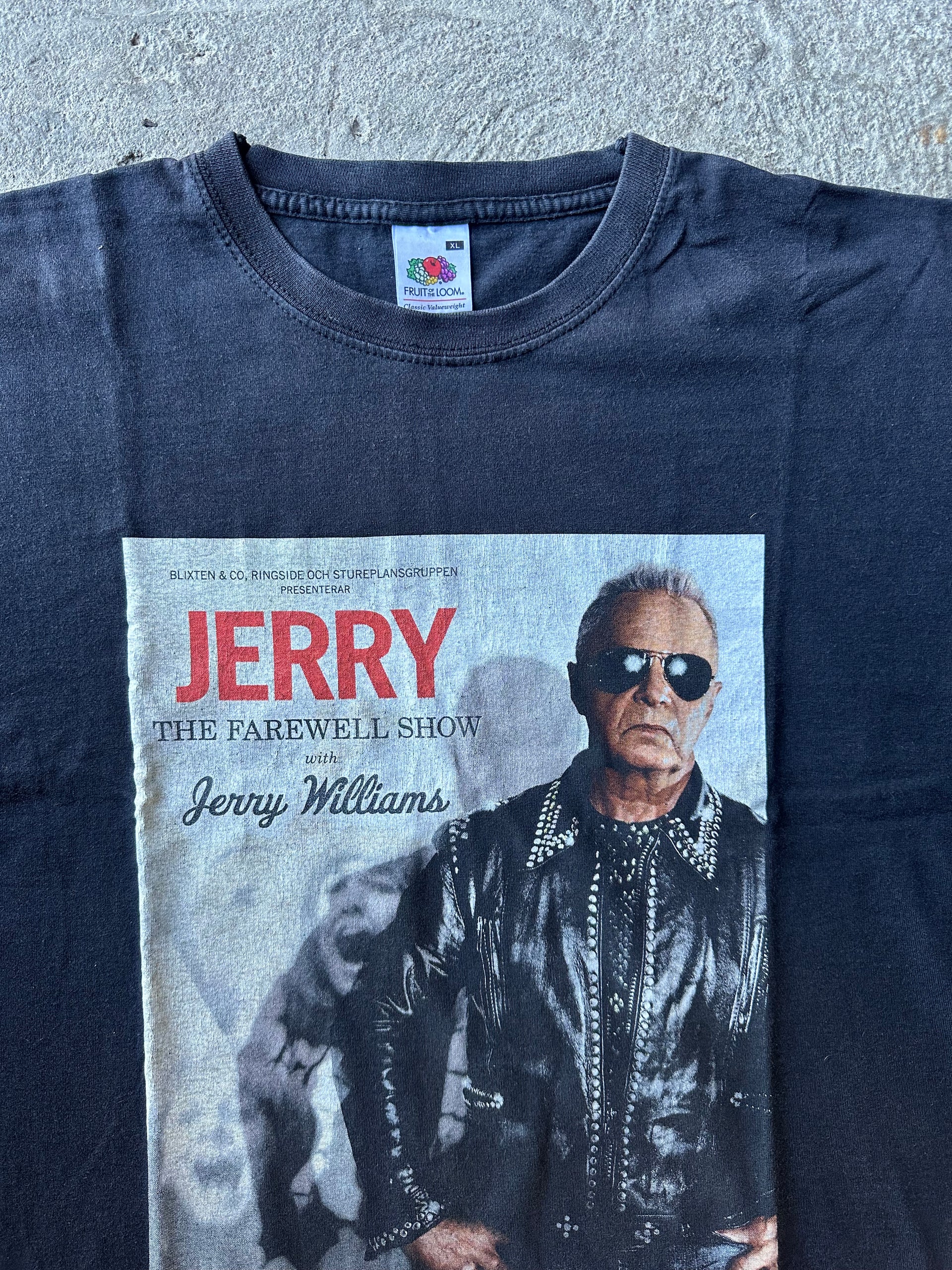 Jerry Williams The Farewell Show Vintage Tee | Size XL