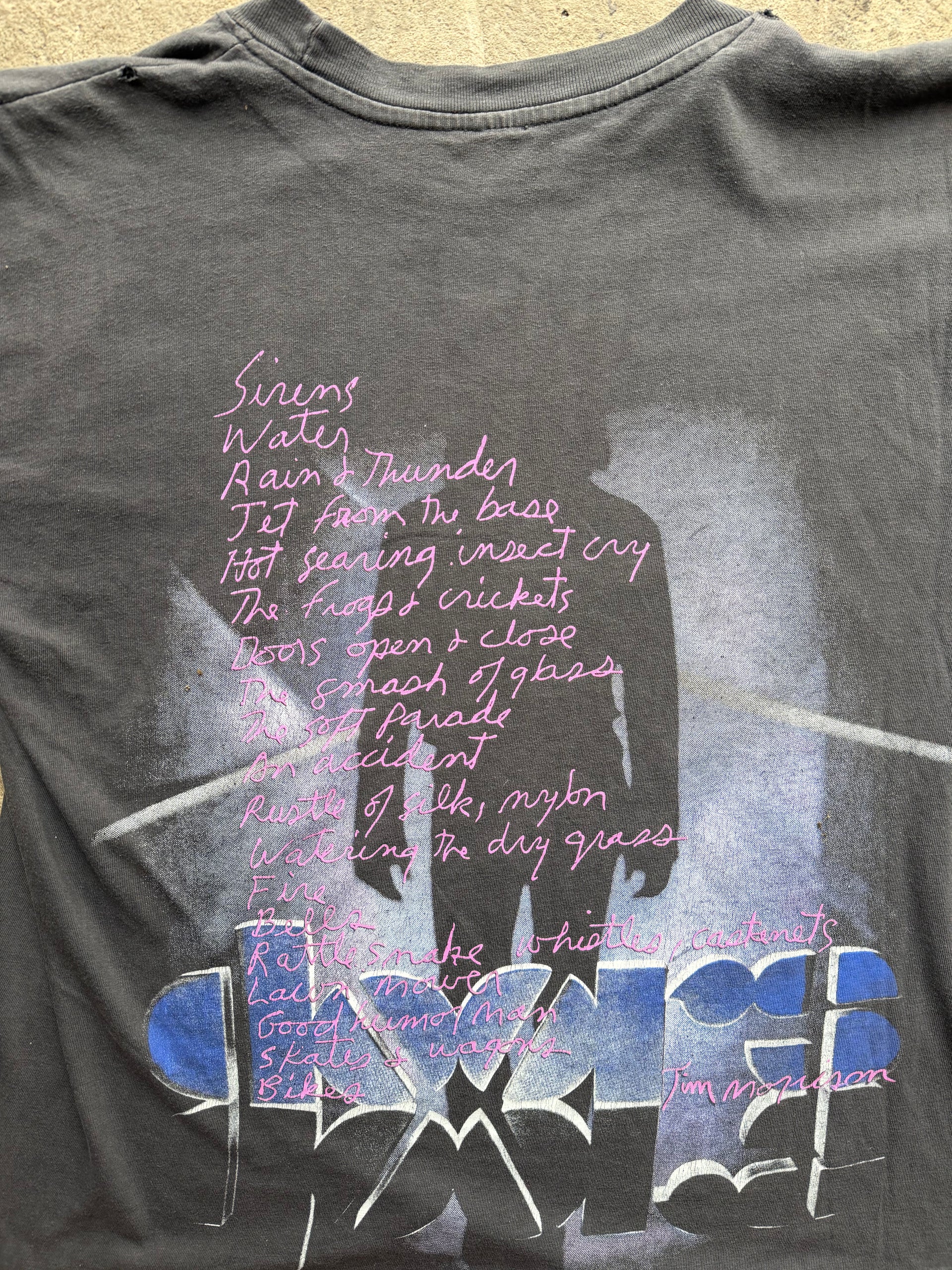 90s Jim Morrison Psychedelic Tee | Size L