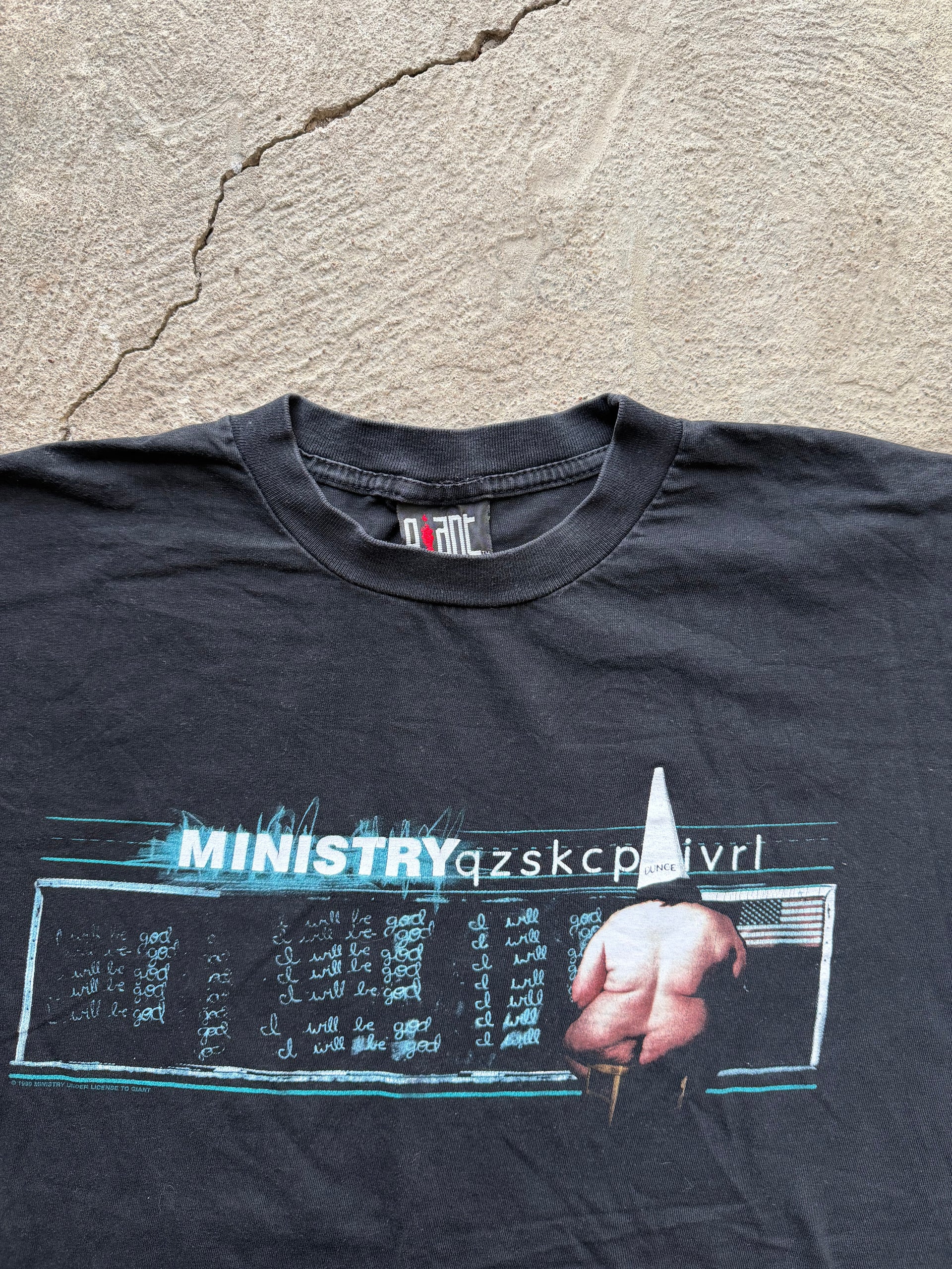 90s Ministry “Dark Side of the Spoon” Tour 1999 Vintage T-Shirt | Size L