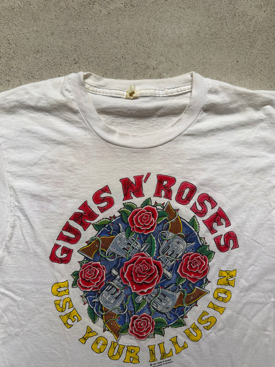 90s Guns N’ Roses Use Your Illusion 1991 Tee | L
