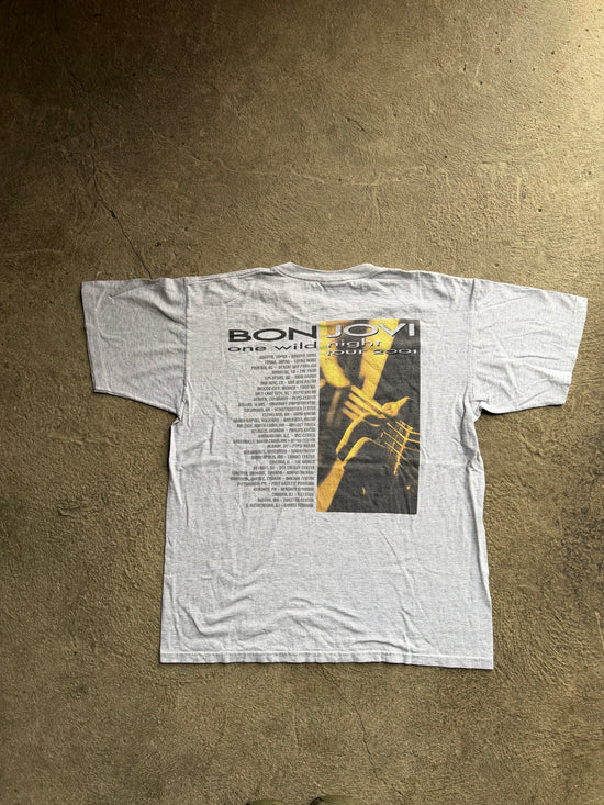 Bon Jovi One Wild Night Tour 2001 Single Stitch Tee | Size L