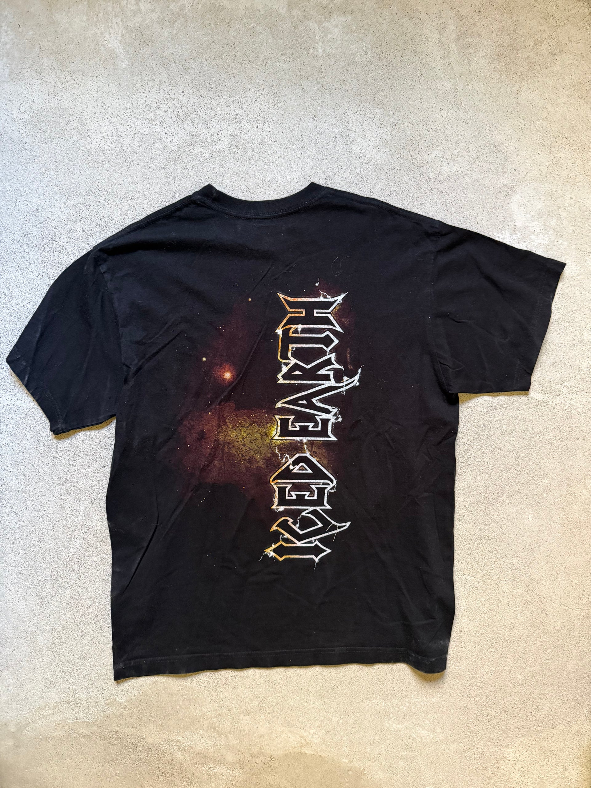2000s Iced Earth Graphic Tee Double Sided | Size M