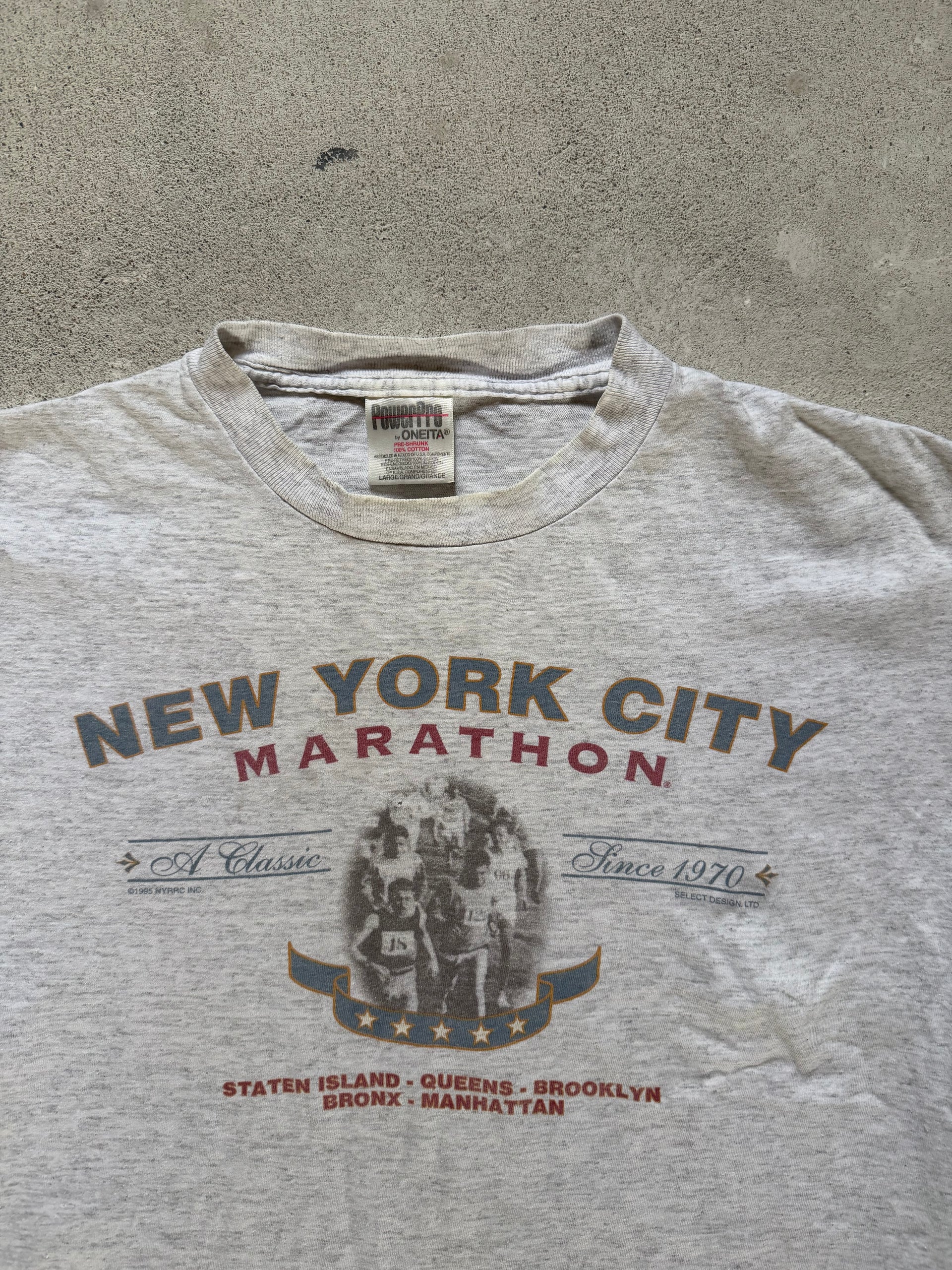 90s New York City Marathon Tee | Size L