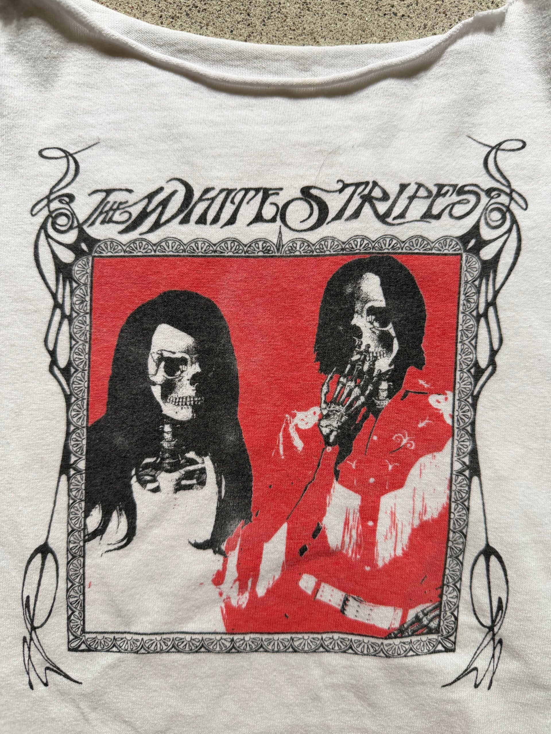 2000s The White Stripes Elephant Raglan Tee | Size M