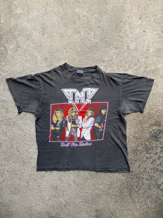 TNT Tell No Tales Tour 1987 Vintage Tee | Size L