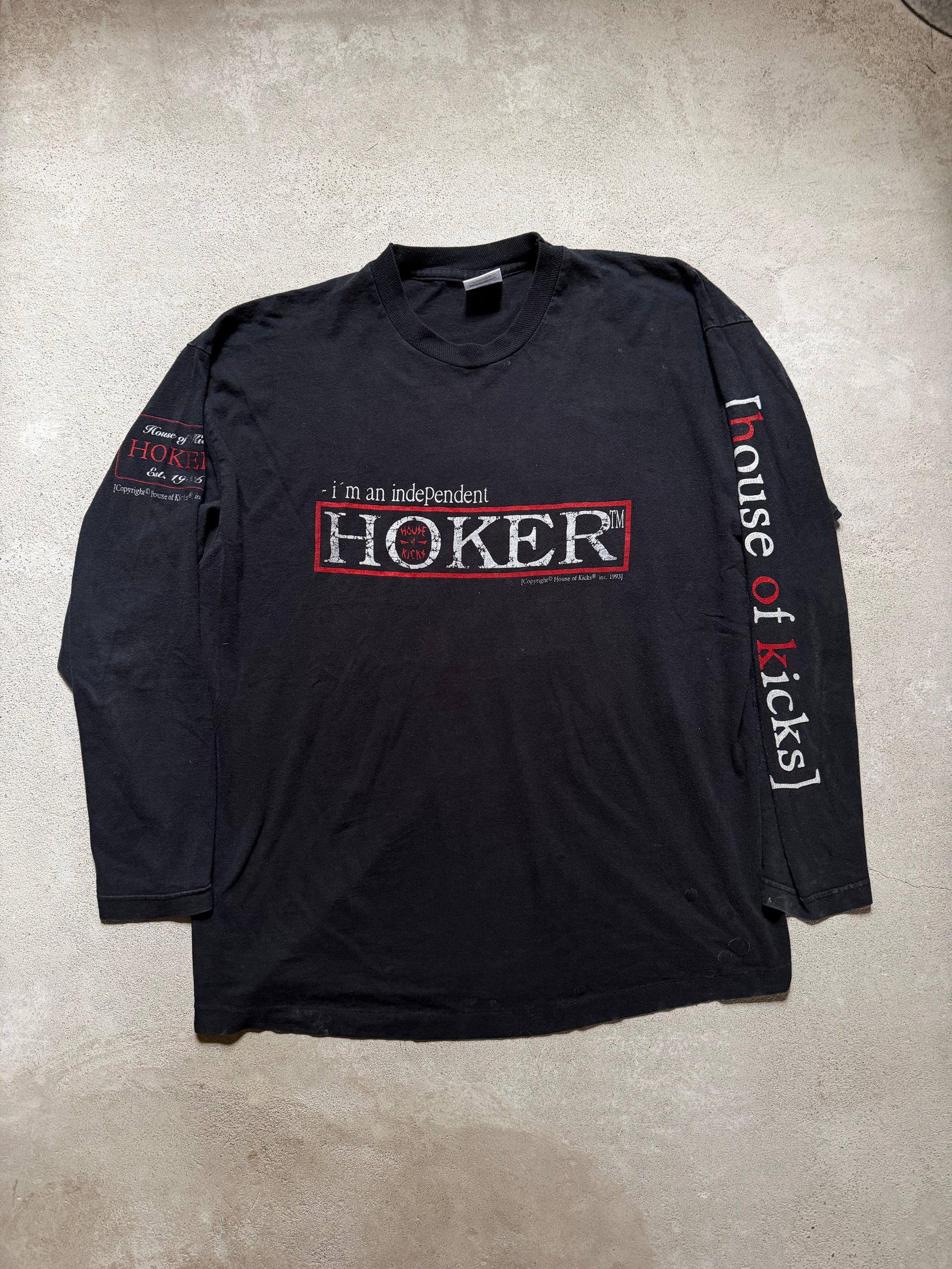 90s House of Kicks “Independent Music” Longsleeve | Size XL
