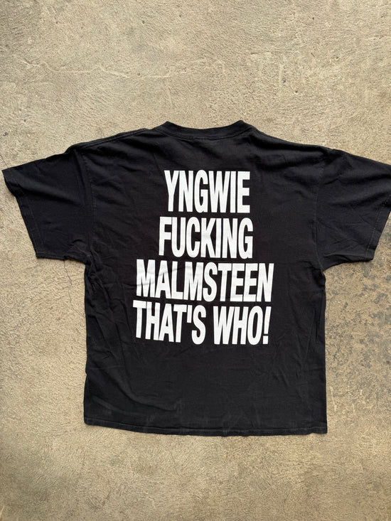 Yngwie Malmsteen “Yngwie Who?” 2000s Vintage Tee | Size XL