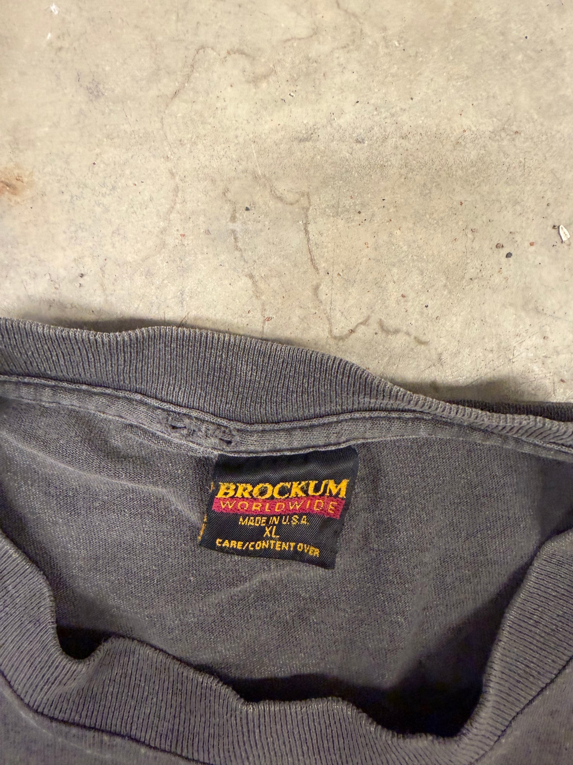 90s AC/DC Local Crew Vintage T-Shirt | Size XL