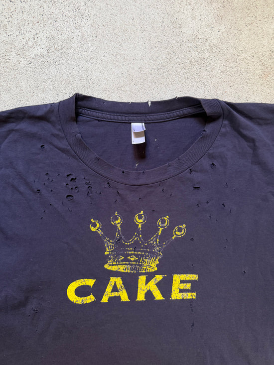 2000s CAKE Distressed Tee | Size L