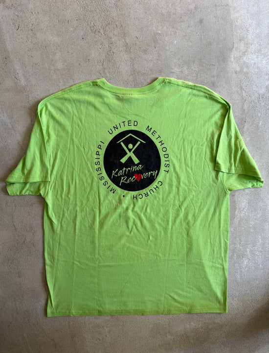2000s Heritage Methodist Church Katrina Recovery Tee | Size 2XL
