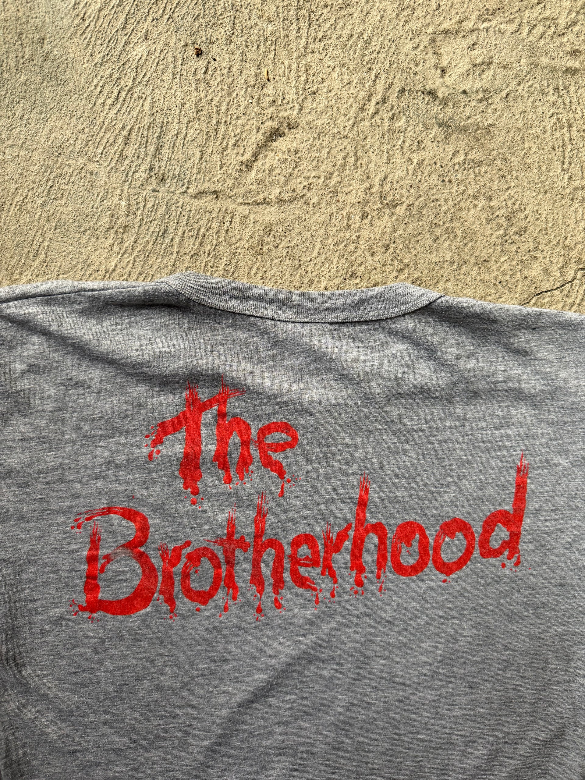 80s Bon Jovi The Jersey Syndicate “The Brotherhood” Vintage Tee 1989 | Size M/L