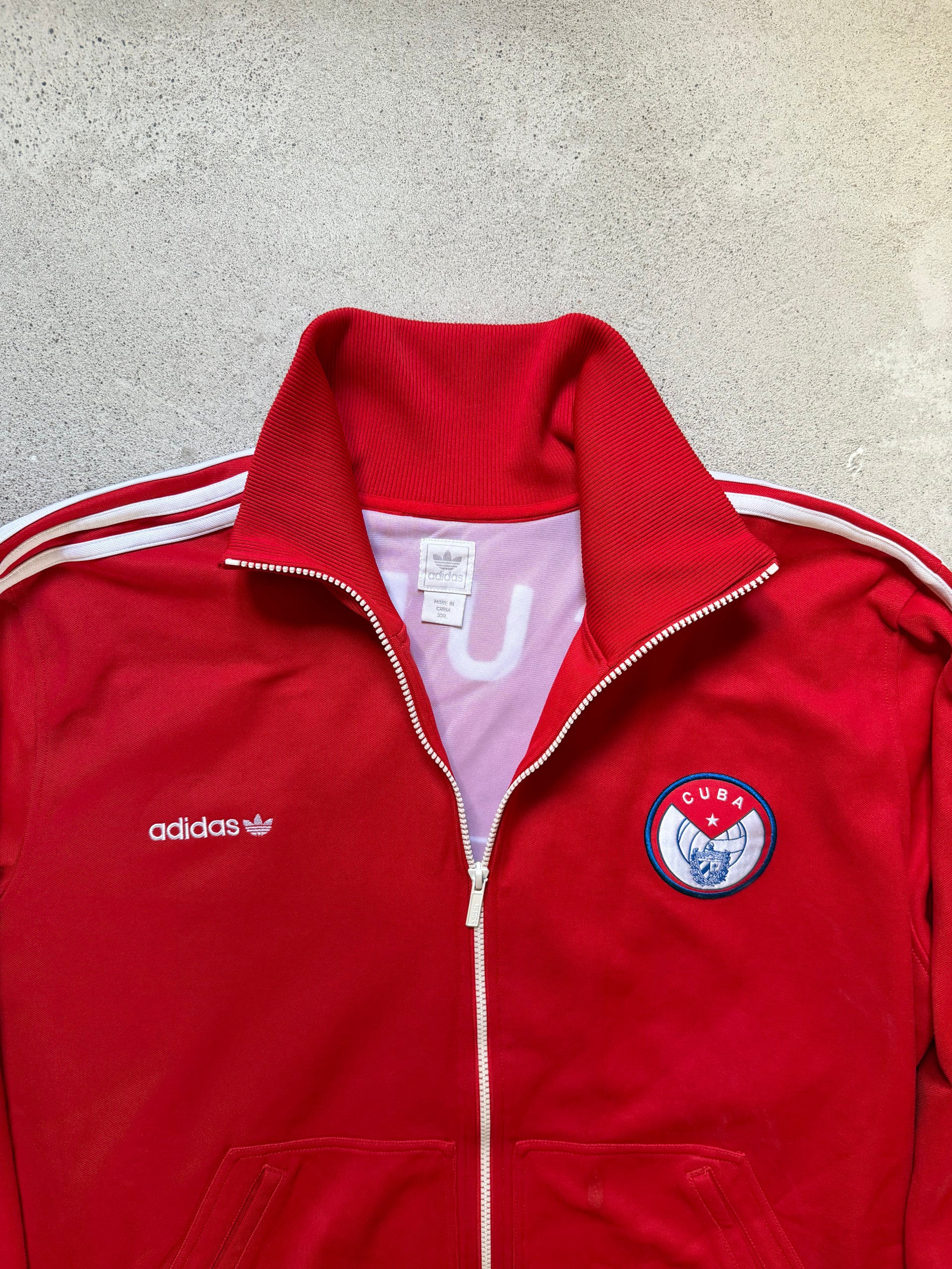 2010s Adidas Cuba Track Jacket | Size XL