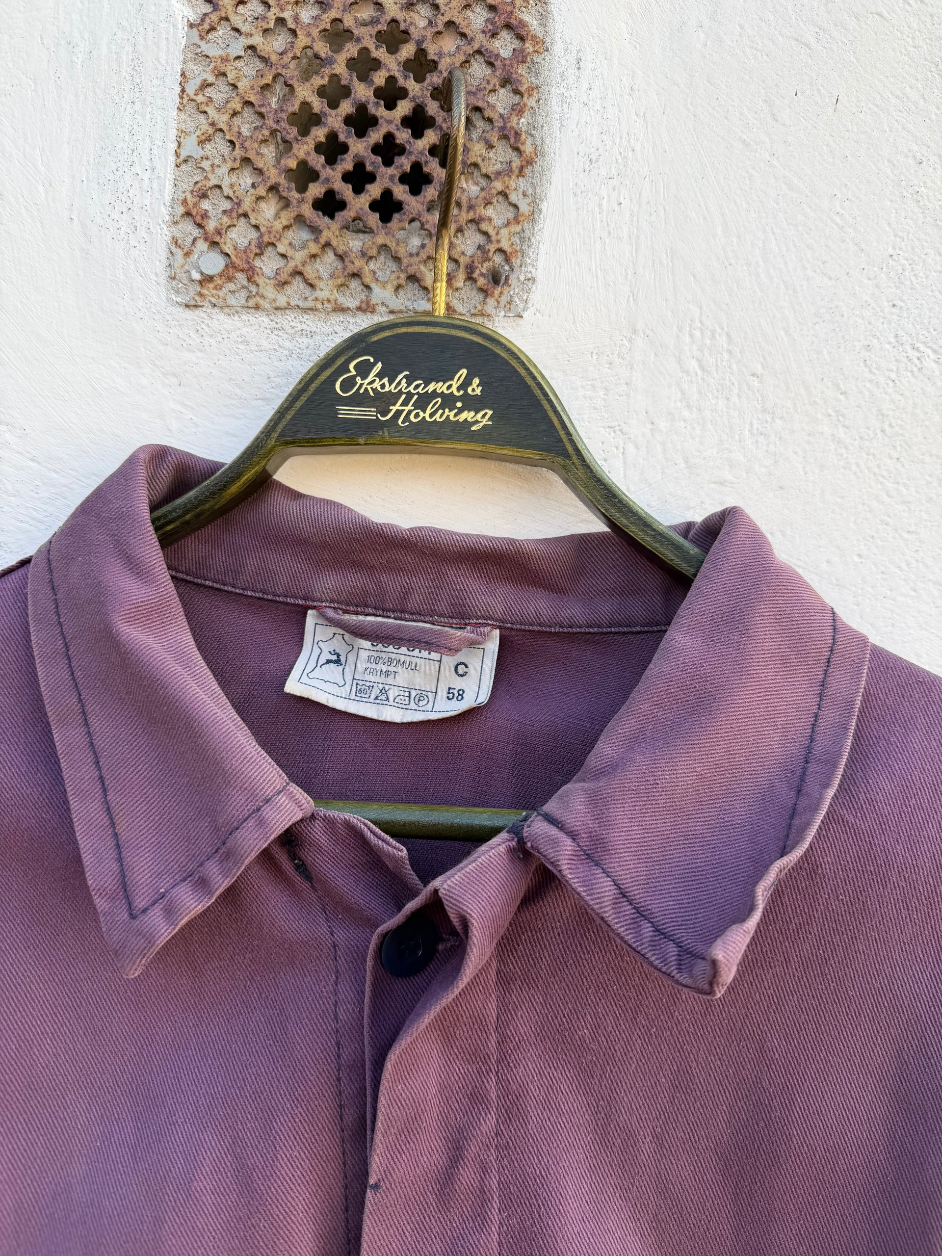 70s Faded Workwear Jacket | Size L