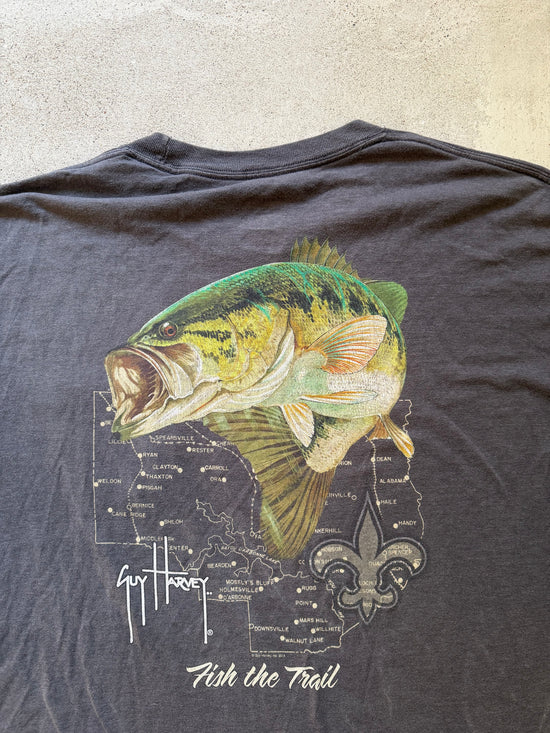 2010s Guy Harvey Fish Graphic Pocket Tee | Size XL