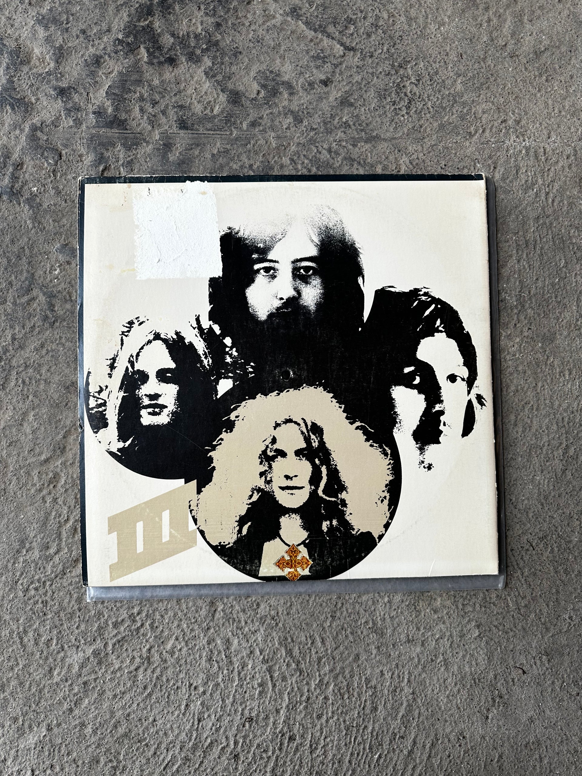 Led Zeppelin III Original Vinyl LP | Atlantic SD 7201 | VG/VG