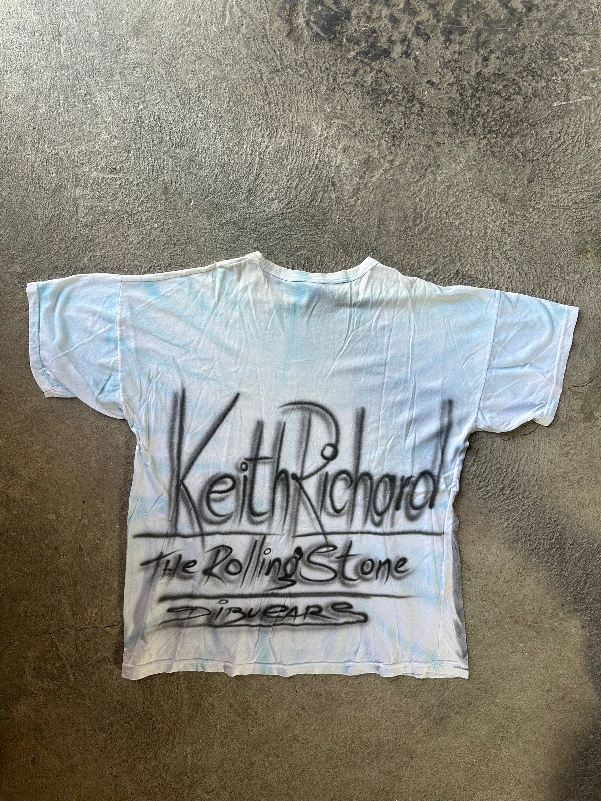 Keith Richards The Rolling Stones Argentina Bootleg Tee | Size XL