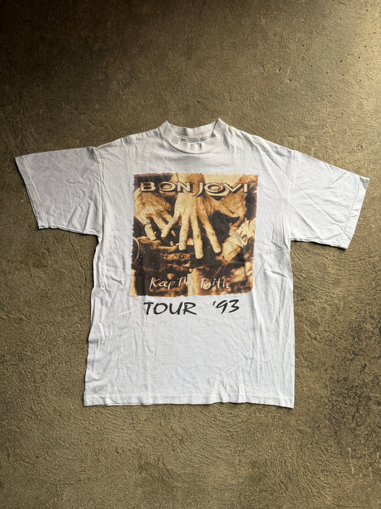 Bon Jovi Keep the Faith Tour 1993 Vintage Tee | Size L