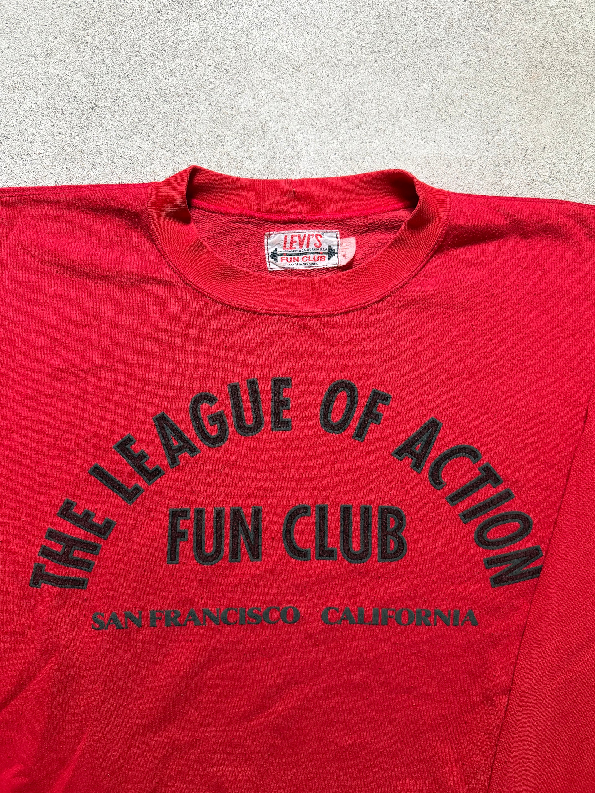 80s Levi’s Fun Club Sweatshirt | Size L