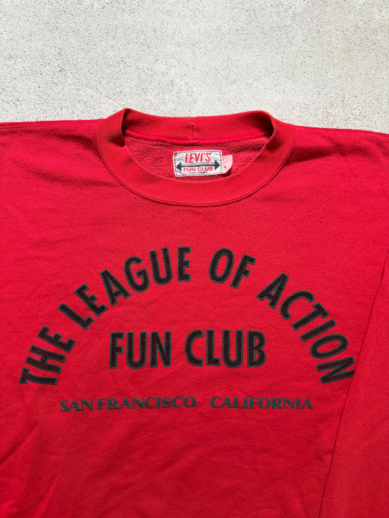 80s Levi’s Fun Club Sweatshirt | Size L