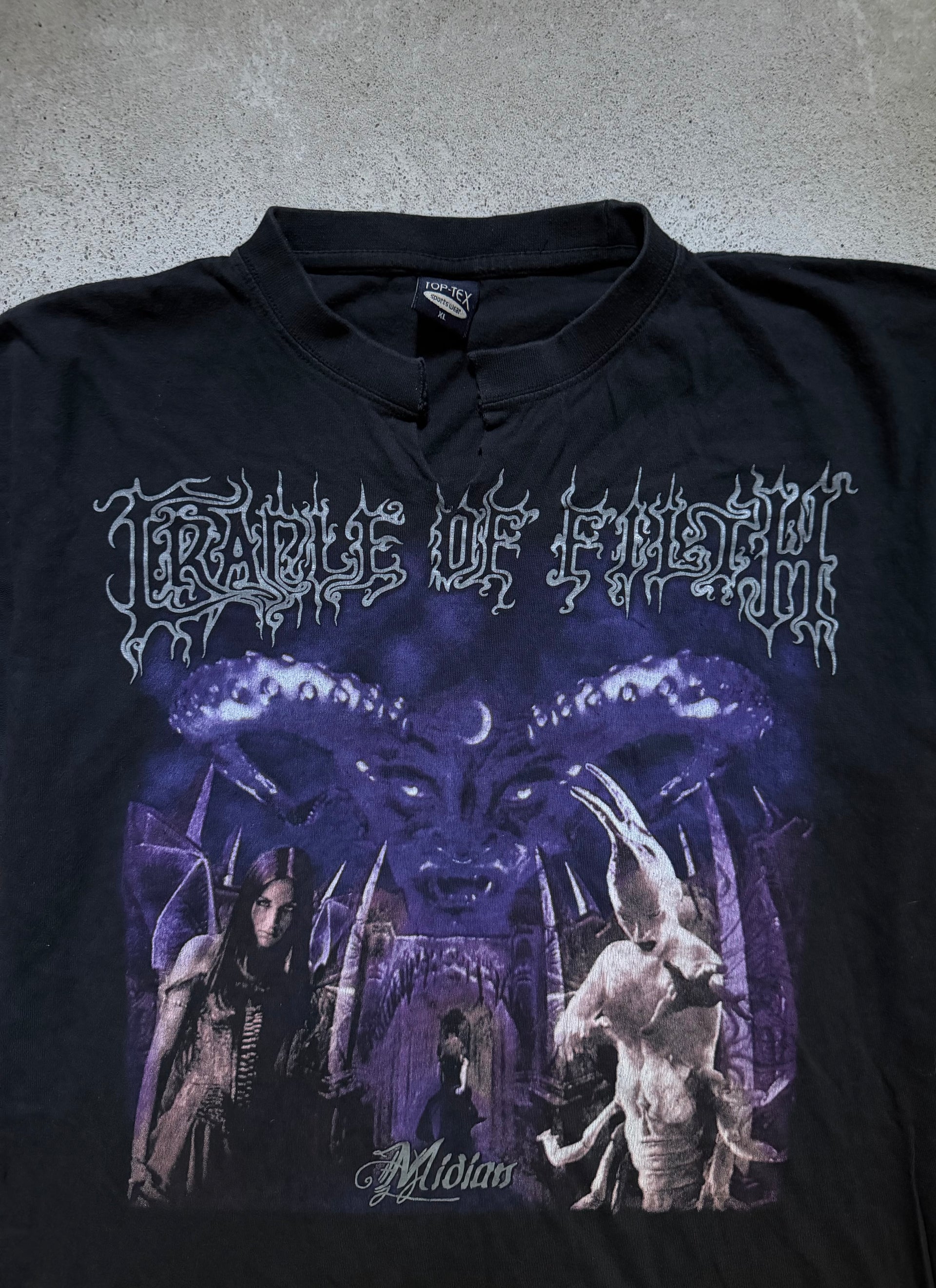 2000s Cradle of Filth Midian Tour Tee | Size L