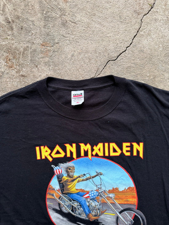 00s Iron Maiden Route 666 World Tour 2008 Tee | Size XL
