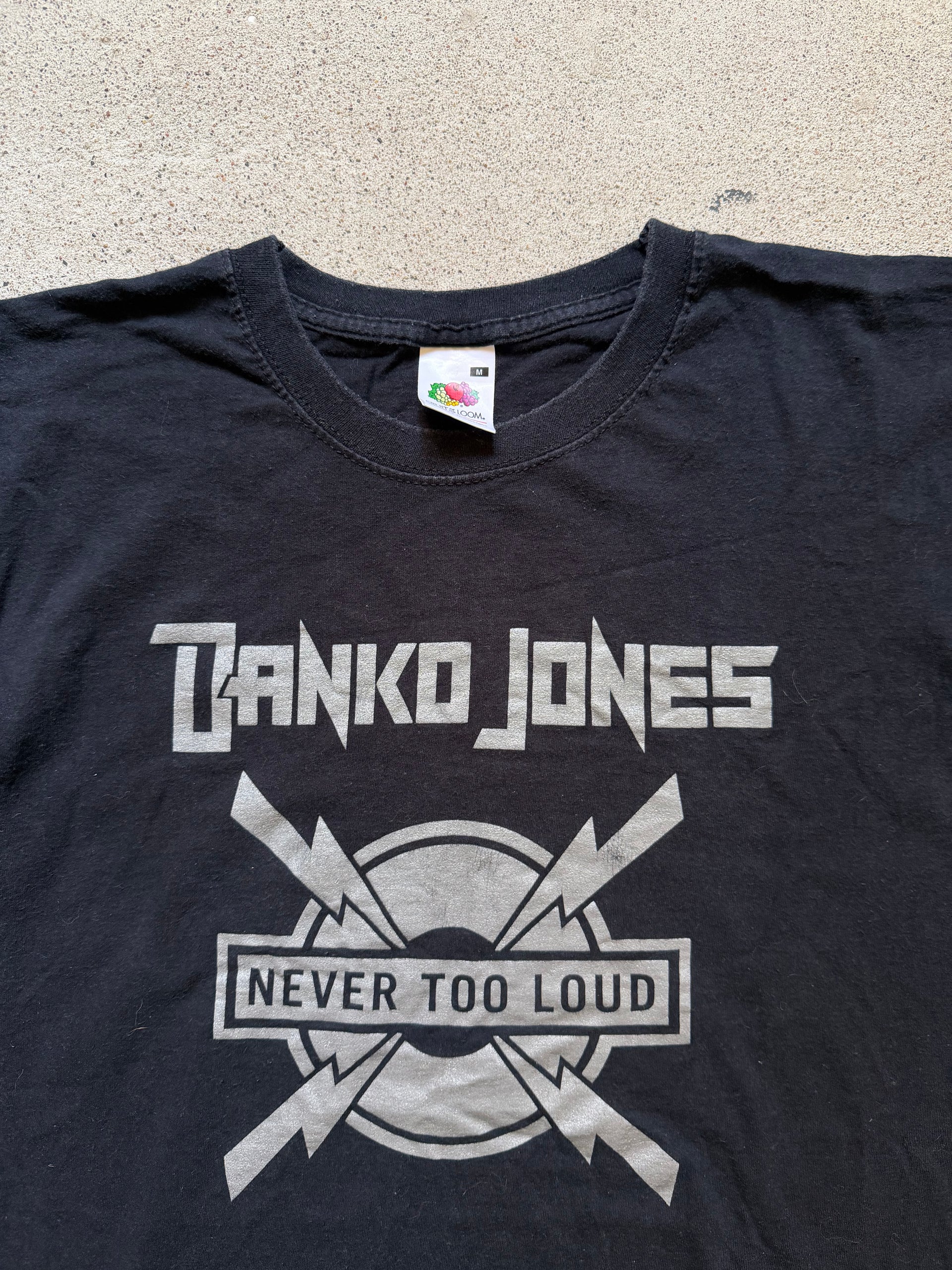 2010s Danko Jones “Never Too Loud” Tee | Size M