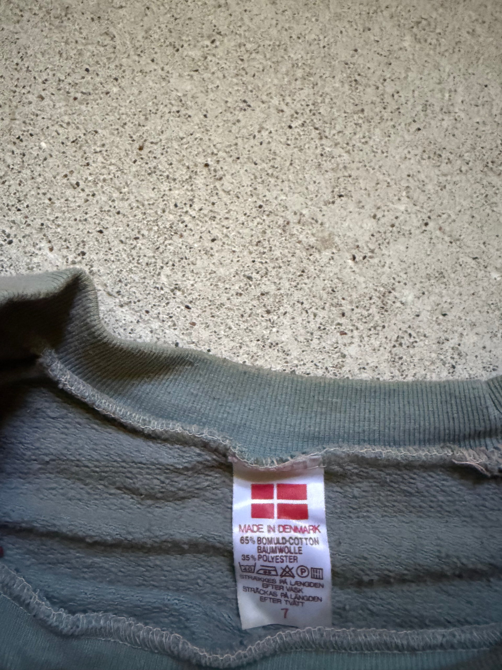 80s Faded Blank Sweatshirt | Size L