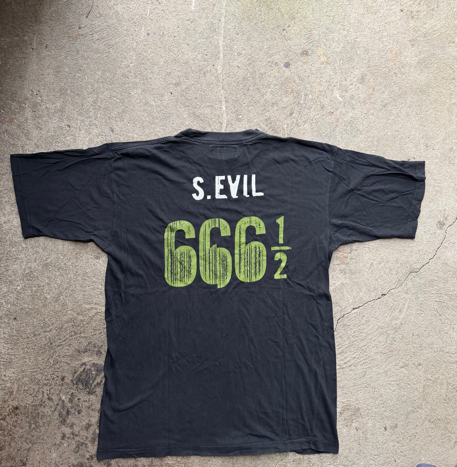 90s Transport League “S.EVIL 666½” Band T-Shirt | Size L