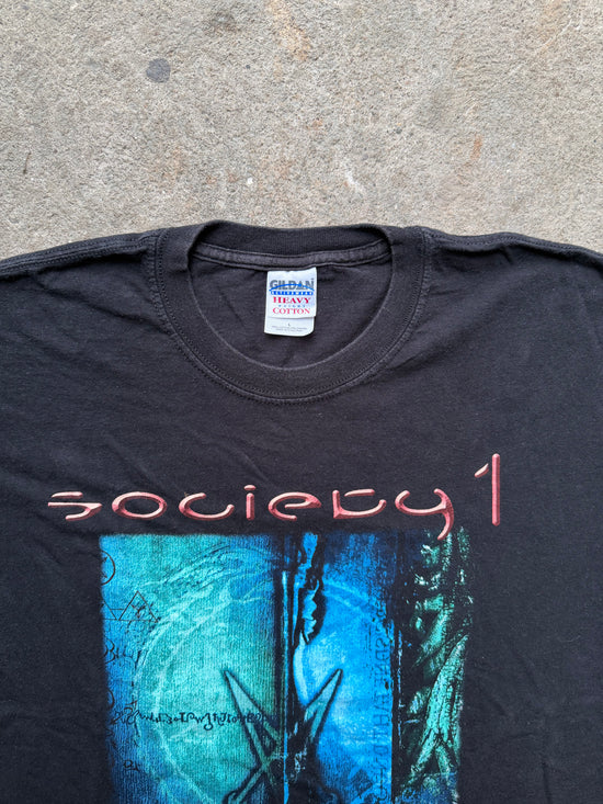 00s Society 1 Graphic T-Shirt | Size L