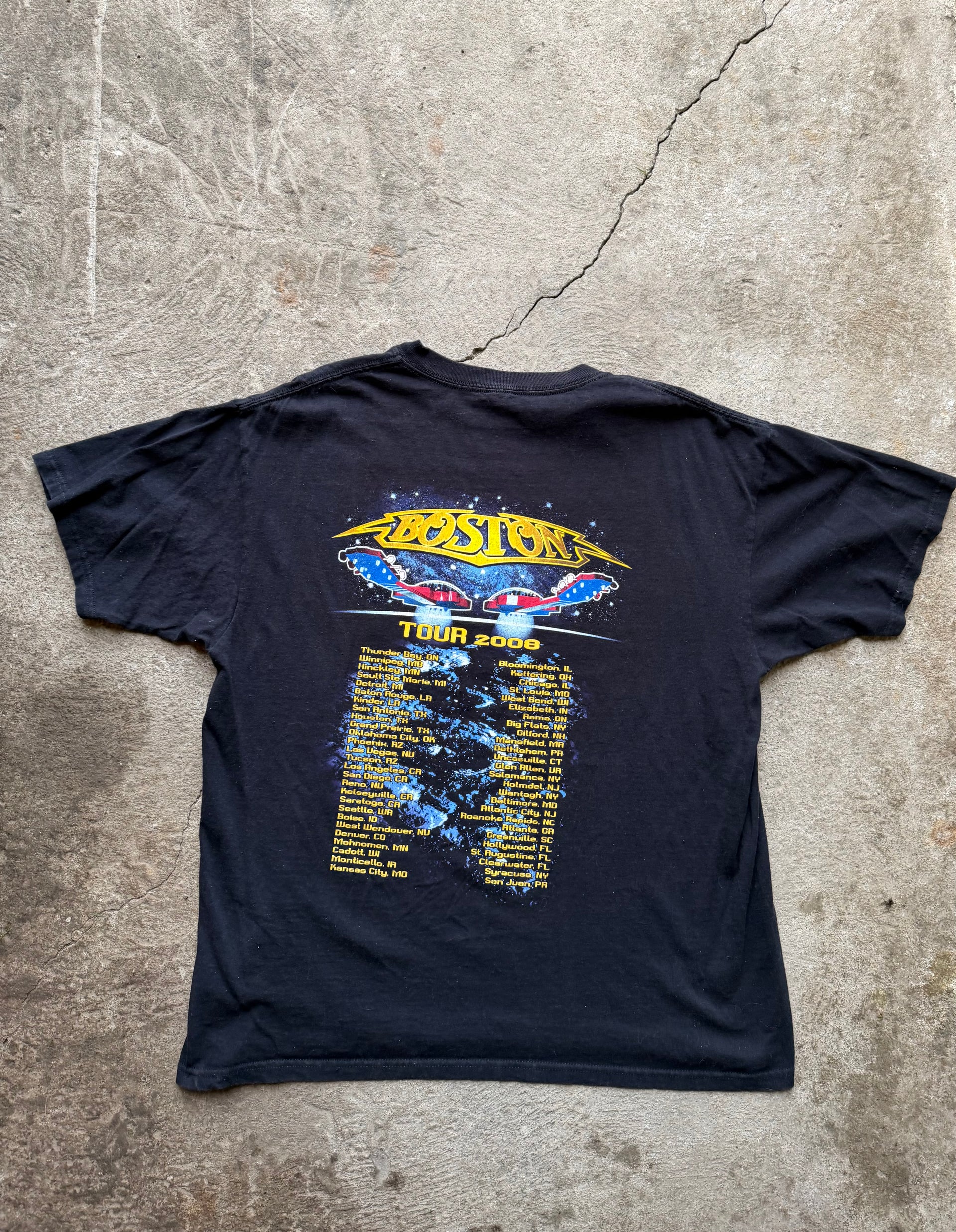 00s Boston Tour 2008 Band T-Shirt | Size XL