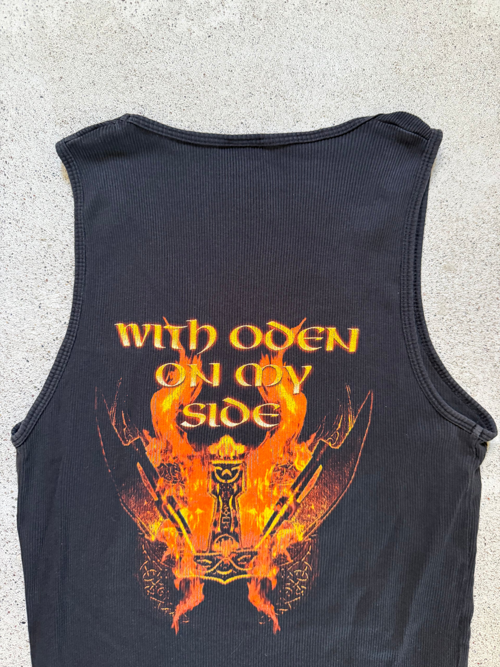 2000s Amon Amarth “With Oden On My Side” Tank Top | Size M