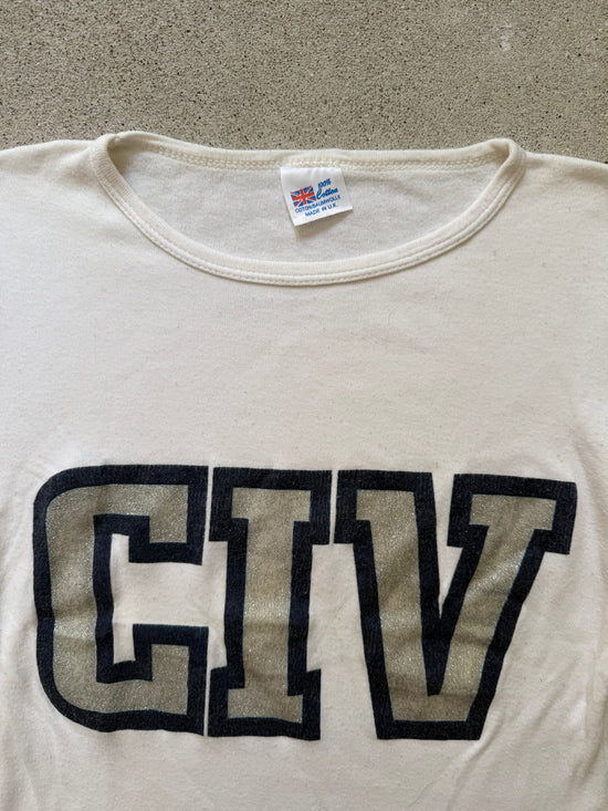 90s CIV Glitter Tee | Size S/M