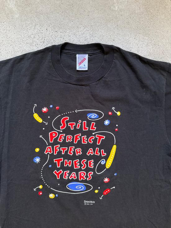90s “Still Perfect After All These Years” Tee | Size L