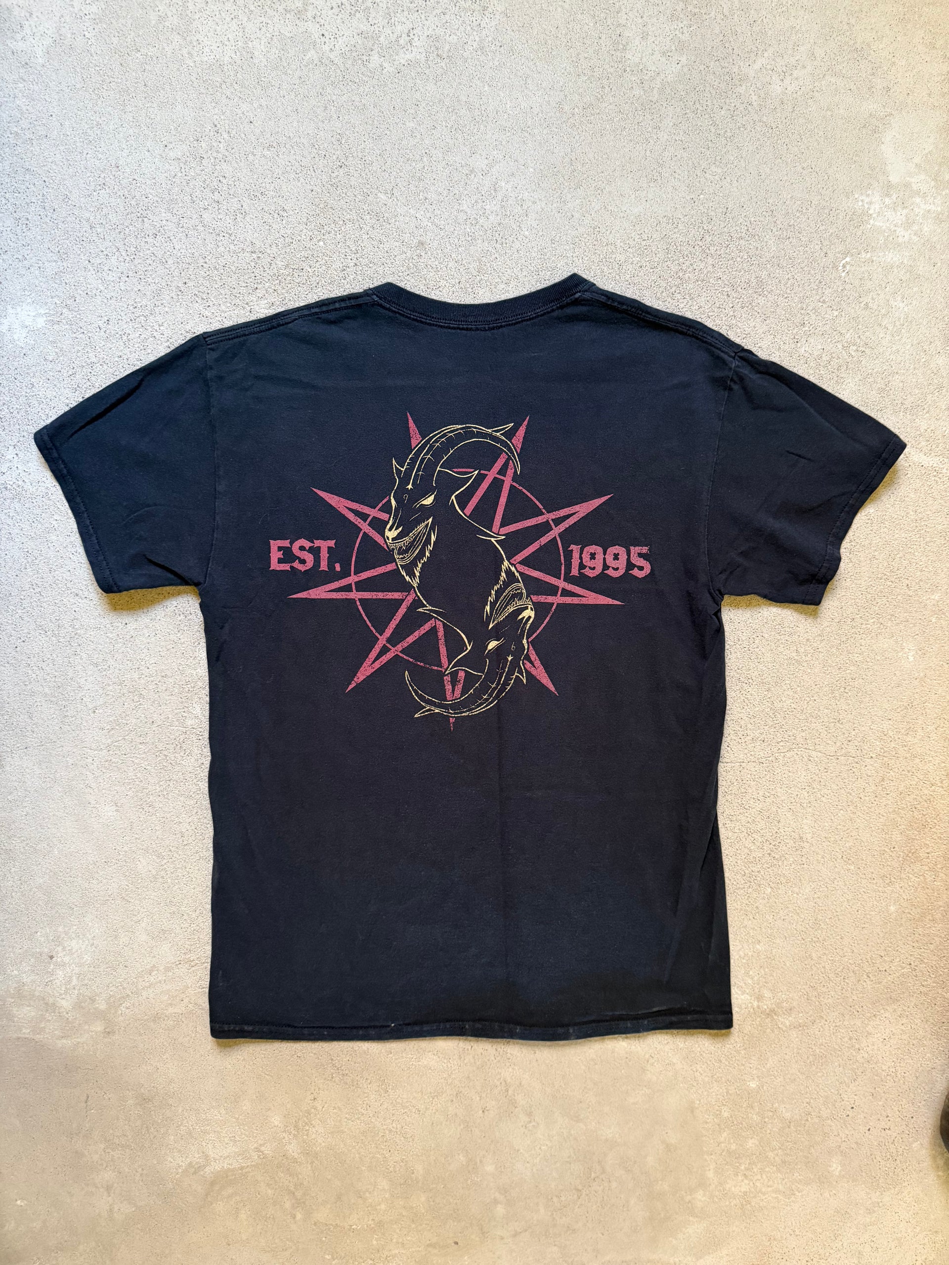 2010s Slipknot Des Moines Double Print T-Shirt | Size L