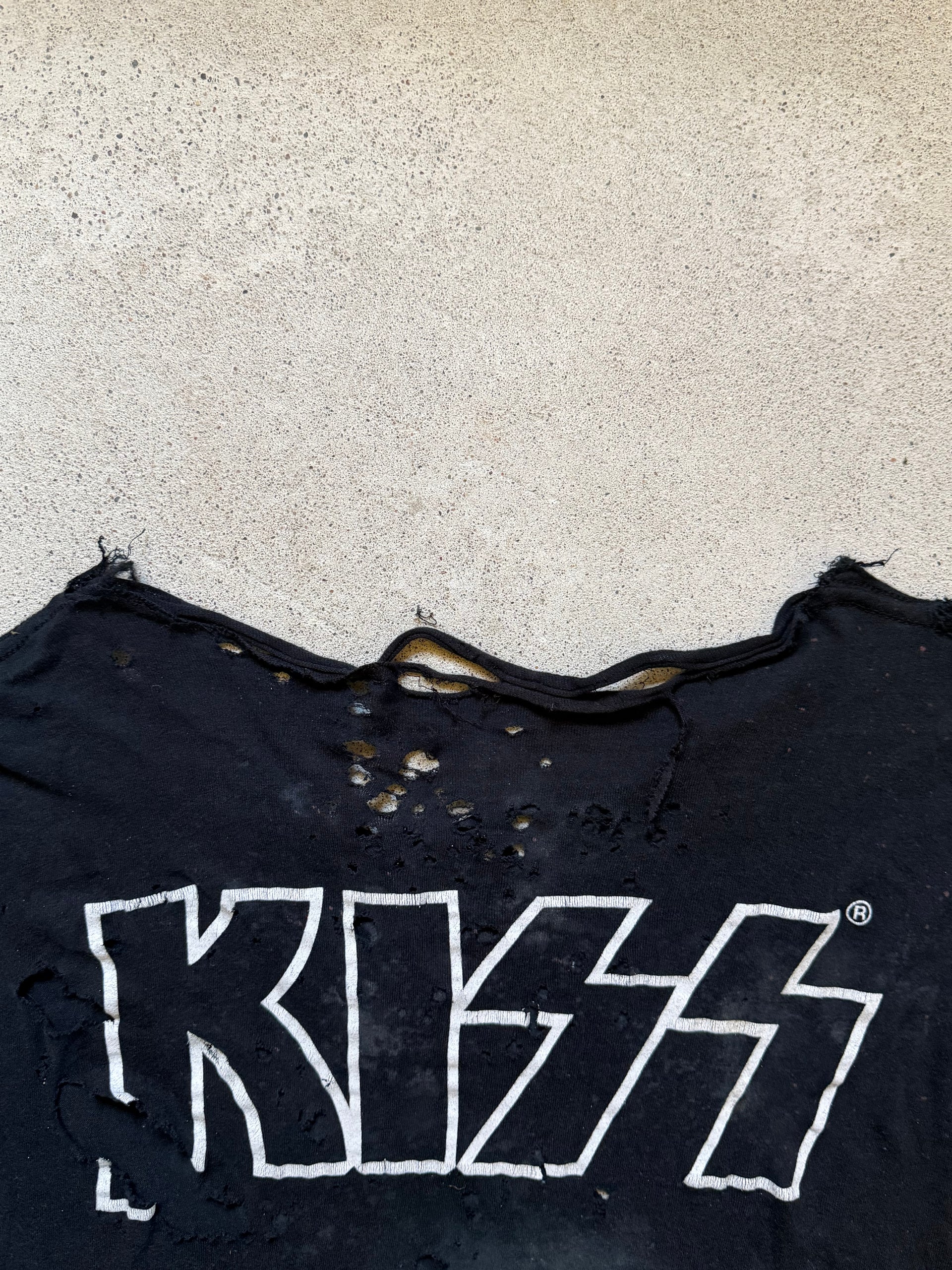2000s KISS Destroyed Tee | Size L