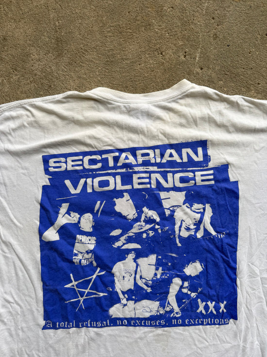 2010s Sectarian Violence “No Use” Tee | Size XL