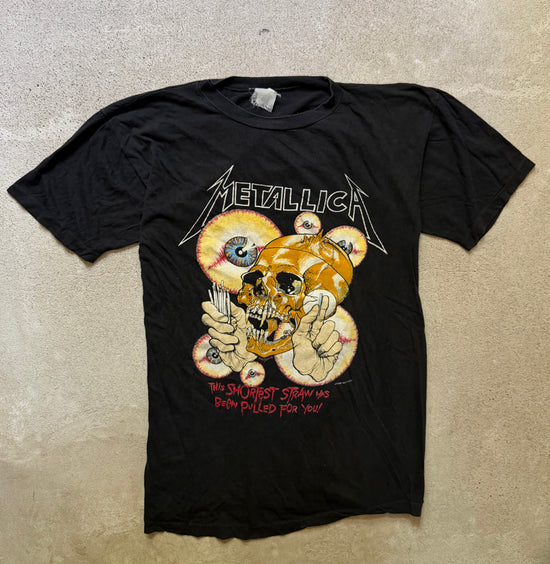 80s Metallica The Shortest Straw Tee | Size XL