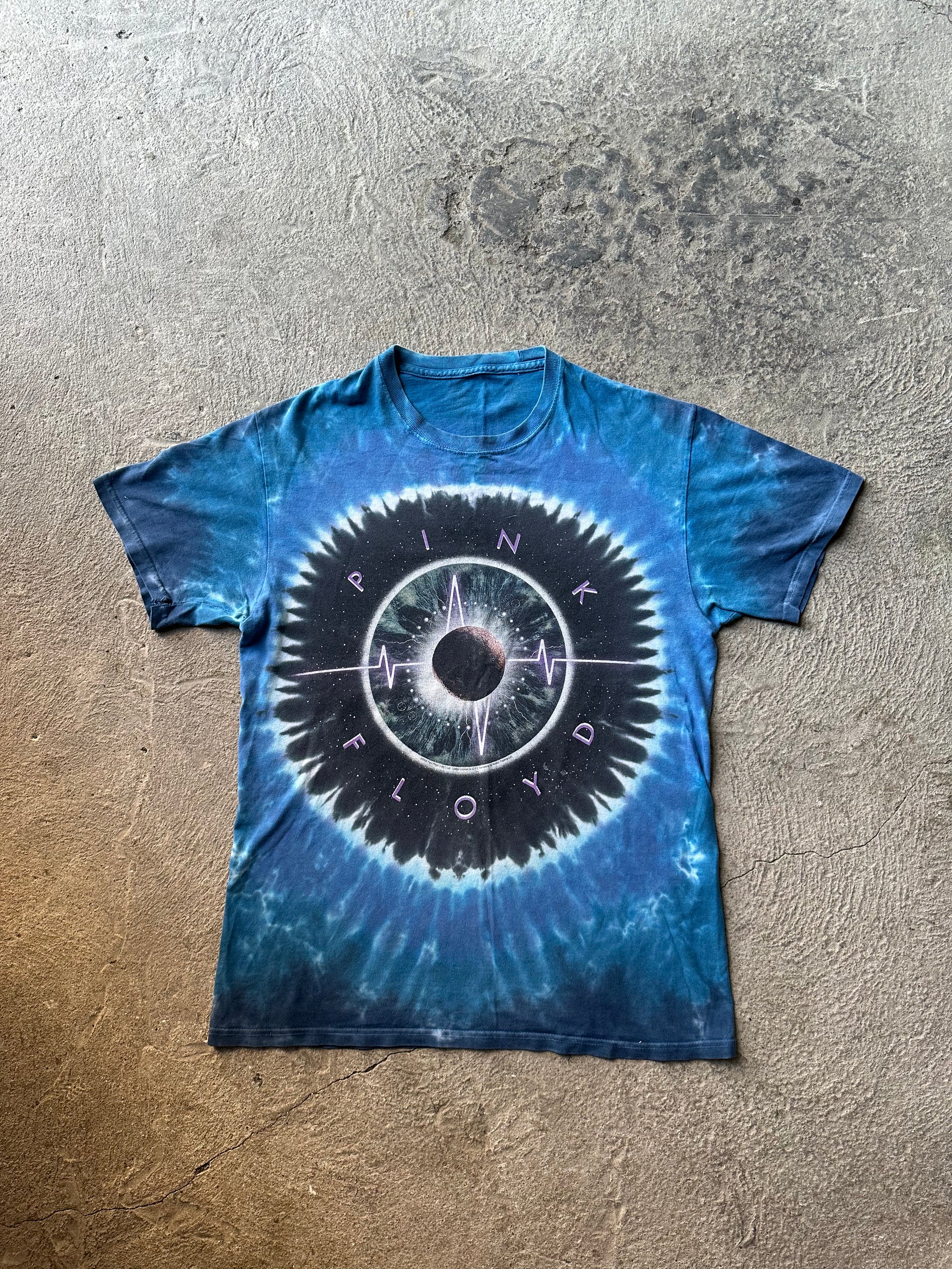 Pink Floyd Eye Tie-Dye Tour Tee 2005 | Size L