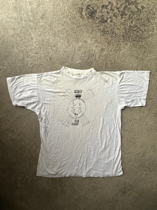 90s Swedish Army Ing 3 Engineer Regiment Vintage Tee | Size L
