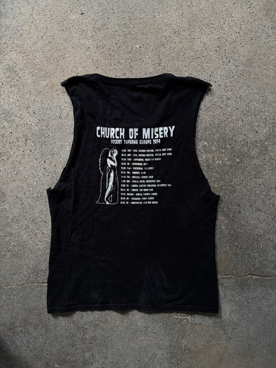 2010s Church of Misery Desert Inferno Europe 2014 Tour T-Shirt | Size M