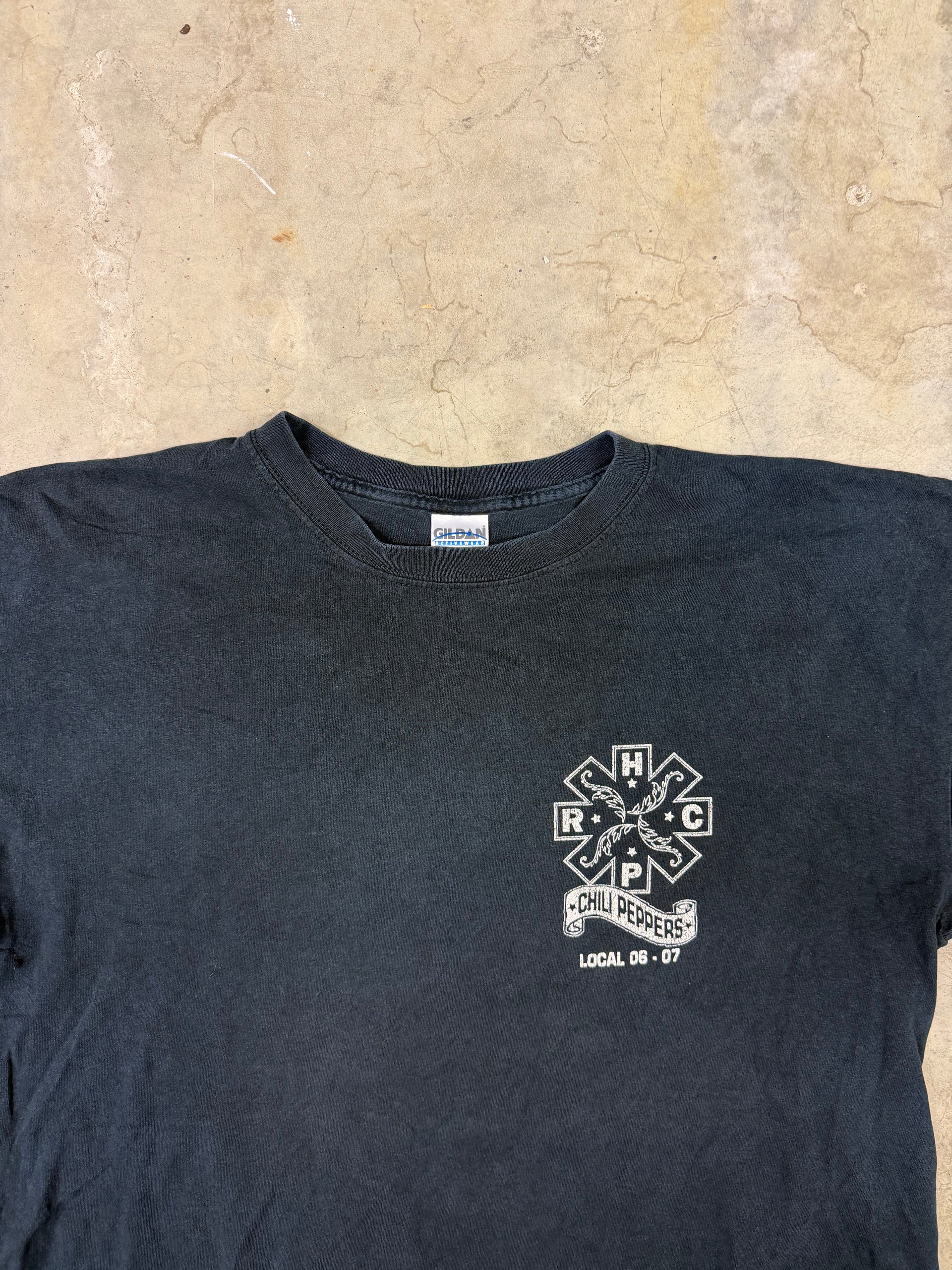 00s Red Hot Chili Peppers Local Crew Tee | Size XL