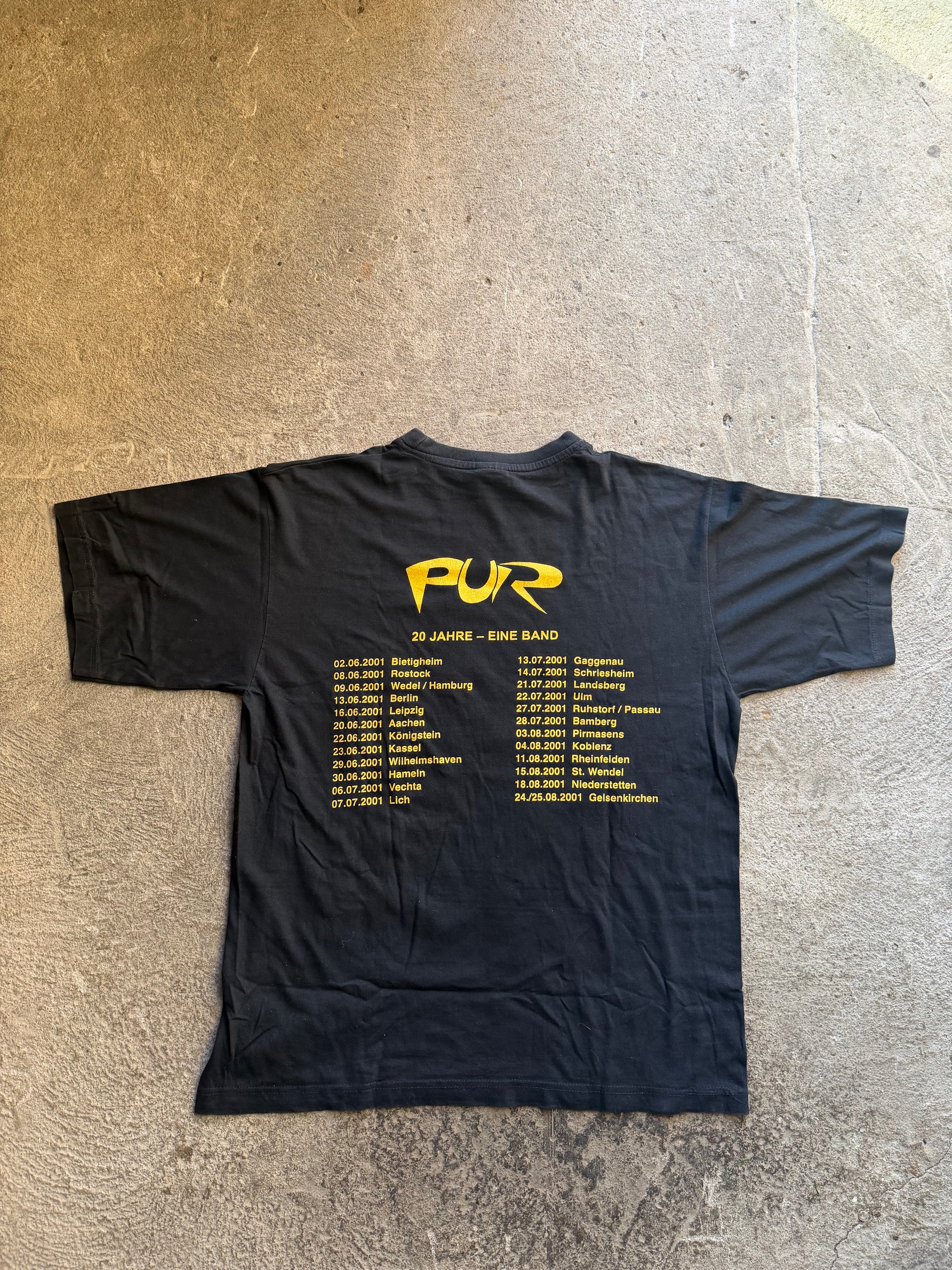 00s PUR Eine Band” Tour Tee 2001| Size M