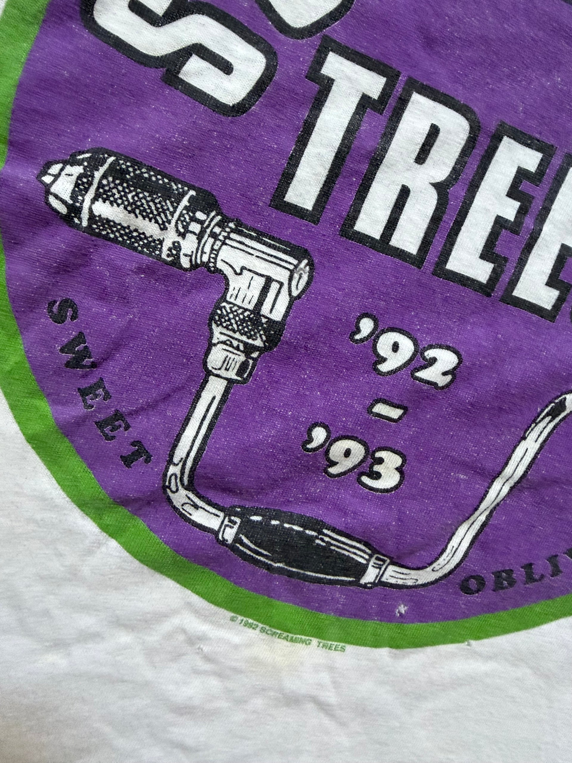 90s Screaming Trees Sweet Oblivion Tour T Shirt 1992–1993 | Size L
